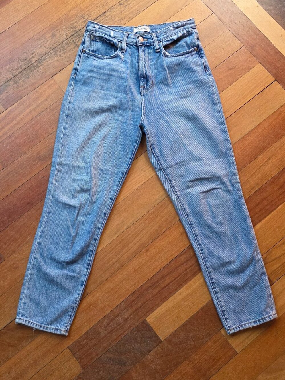 Madewell Light Wash "The Mom Jean" Size 26 - Picture 2 of 16